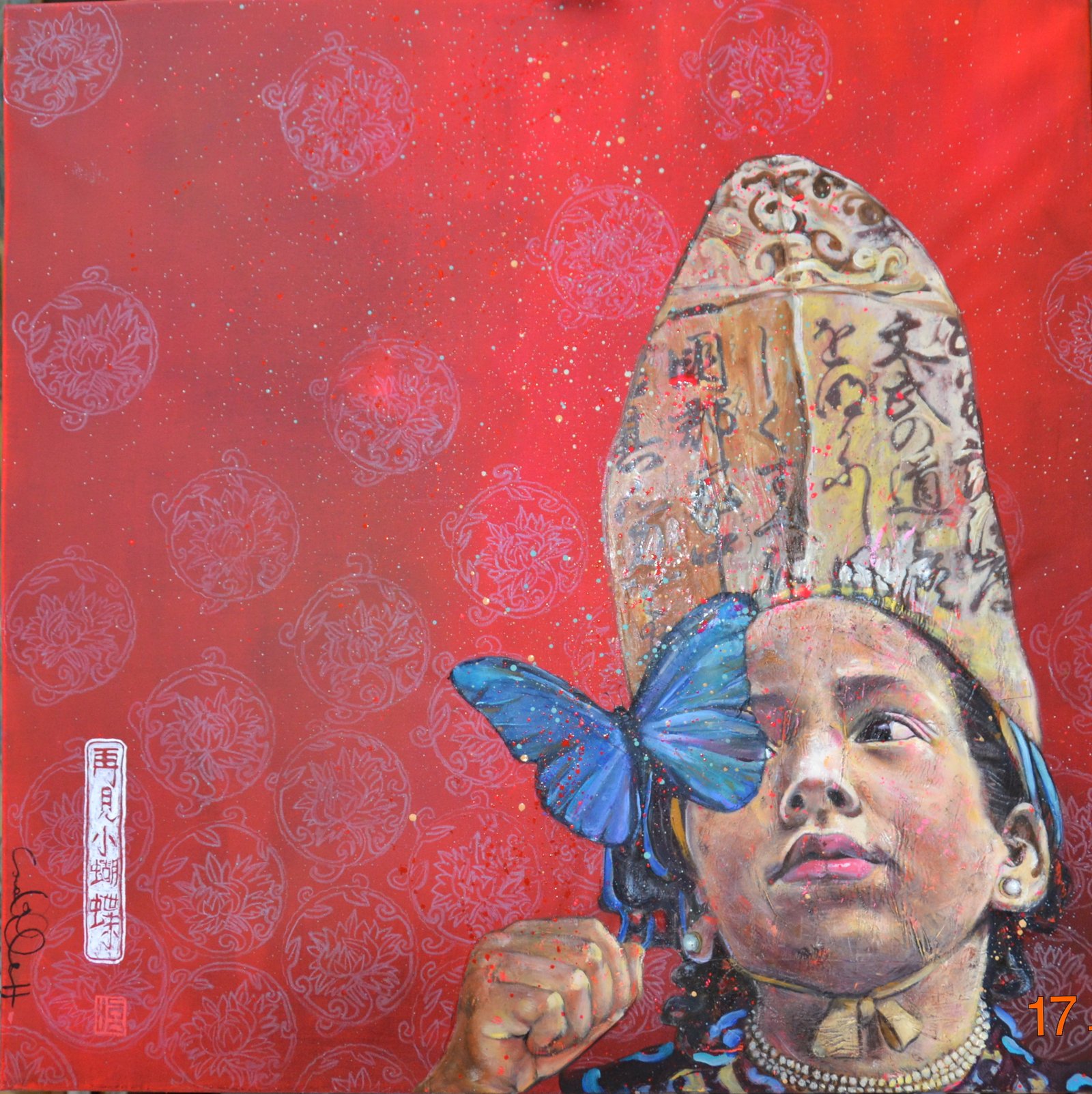 AOKO, gesso, oil & mixte